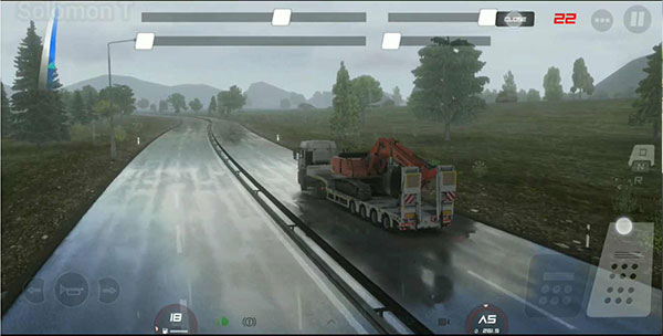 欧洲卡车模拟器3无限金币版中文版 v1.0 安卓版截图